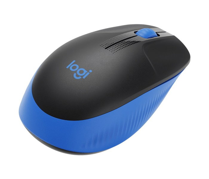 Logitech M190 Ratón Inalámbrico Full-size Azul